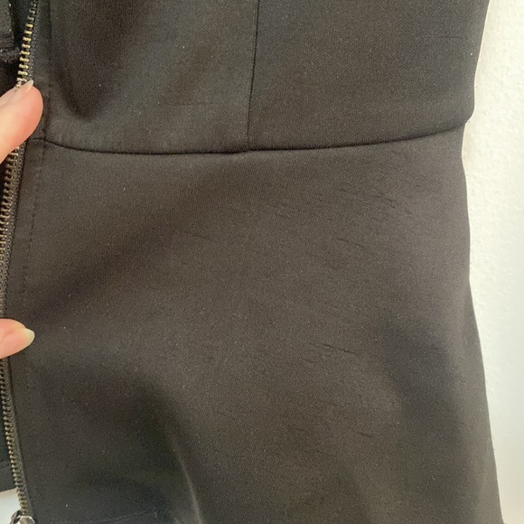 Alice in the Eve - Black fitted Peplum Jacket - Size 10 - Picture 7 of 7